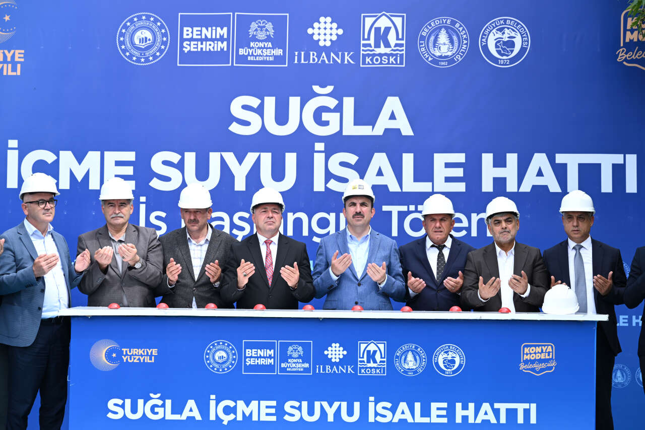 Dev proje başladı! Konya’da iki ilçe daha kesintisiz içme suyuna kavuşacak 2